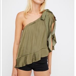 Free People One Shoulder Top